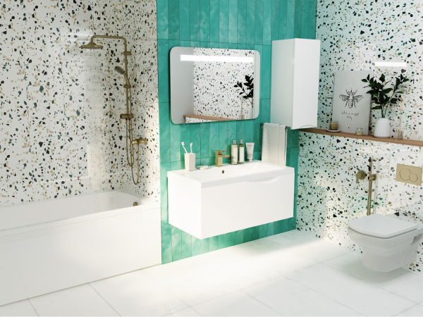 Зеркало (75х75)  1Marka Гармоника 75 Лайт У23254