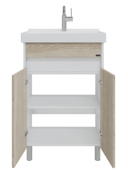 Тумба под раковину СаНта Мира 60 700473 янтарный, без раковины