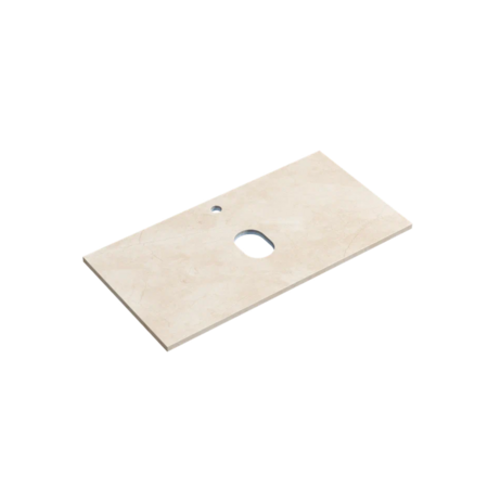 Столешница для ванной комнаты SANCOS 900х460, цвет kreman,  TT90A2