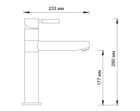 Смеситель для кухни WasserKRAFT Main 4107