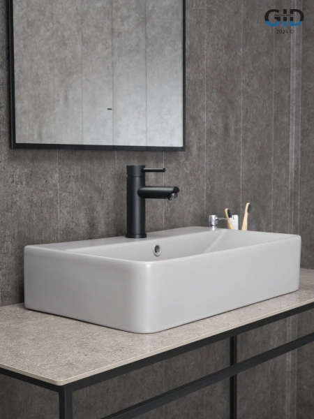 Раковина накладная (61х35,5) Gid Gm1344