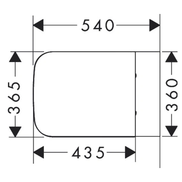 Сиденье для унитаза Hansgrohe CreekTide Q 60126450 микролифт