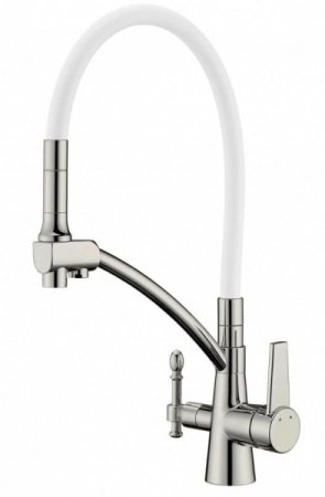 Смеситель для кухни с подключением к фильтру Zorg ZR 338-8 YF SATIN