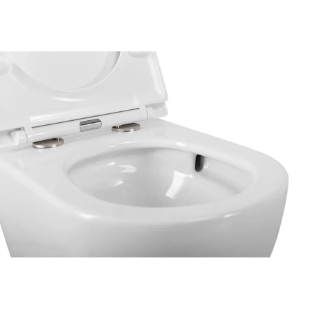 Унитаз подвесной безободковый Cezares Relax CZR-38088-49-TH-TOR/SC микролифт