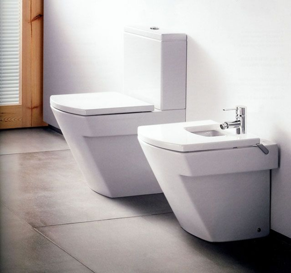 Унитаз с бачком напольный Roca Hall 342629000+341620000+801622004 микролифт 