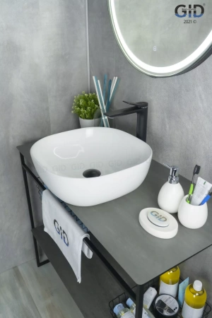 Раковина накладная (42,5х42,5) Gid D1301