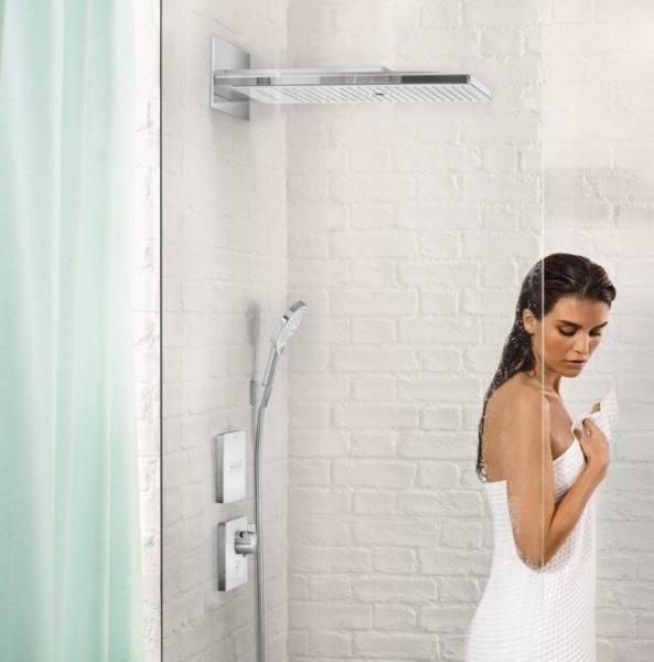 Верхний душ Hansgrohe Rainmaker Select 580 3jet 24001400 белый/хром