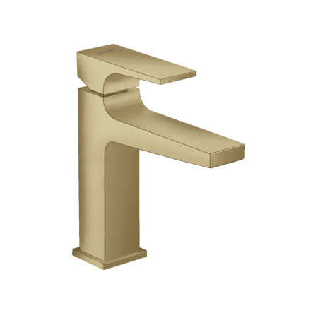 Смеситель для раковины с донным клапаном Push-Open Hansgrohe Metropol 32507140 шлифованная бронза