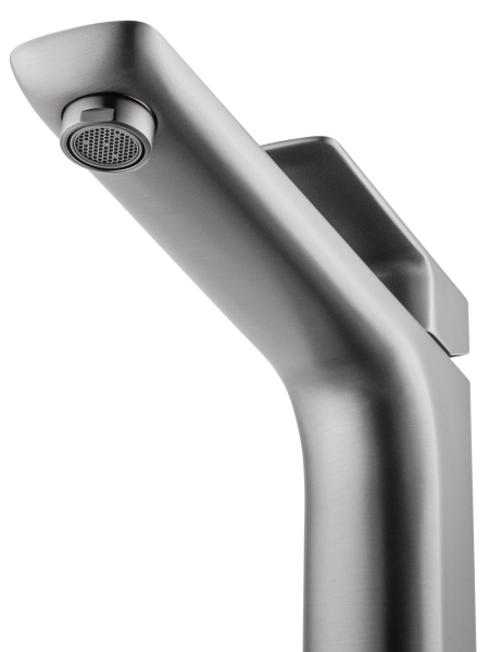 Смеситель для раковины высокий WONZON & WOGHAND EDGE, темный графит WW-88239003-BGM Смеситель для раковины высокий WONZON & WOGHAND EDGE, темный графит WW-88239003-BGM