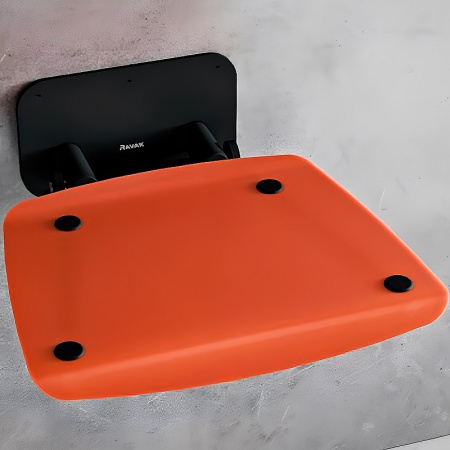 Сиденье для душа Ravak Ovo B II Orange/Black B8F0000061