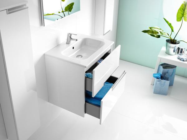 Тумба под раковину Roca Victoria Nord Ice Edition 60 2 ящика ZRU9302730