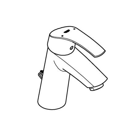 Смеситель однорычажный для раковины Grohe Eurosmart 23323 001 (23323001) хром