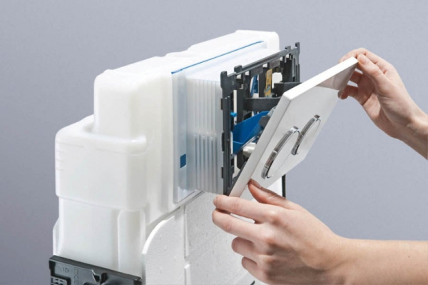 Крышка с контейнером для гигиенических таблеток Geberit 115.610.00.1