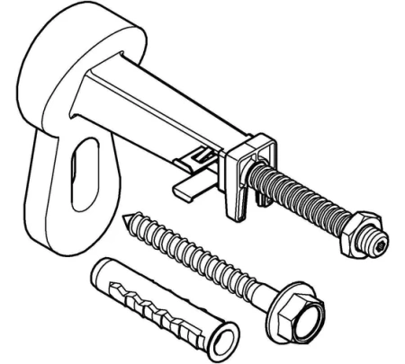 Система инсталляции для подвесного унитаза 3 в 1, Rapid SL, Grohe 39939 000 (39939000)