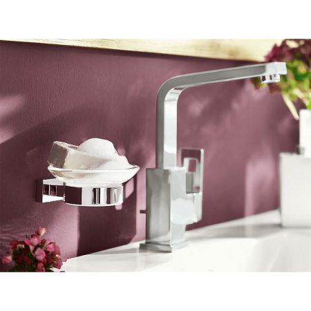 Мыльница с держателем Grohe Essentials Cube 40754 001 (40754001) хром