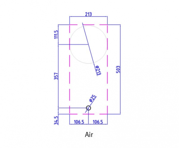 Газовая комфорка Pitt Reginox AIR RX22216