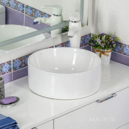 Раковина накладная (40,5х40,5) Melana 78170-805