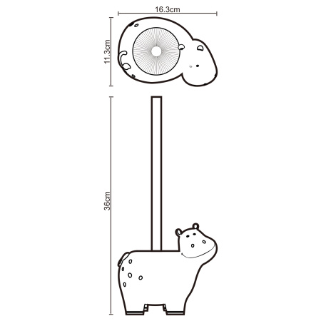 Ершик для унитаза WasserKRAFT Lippe K-8127