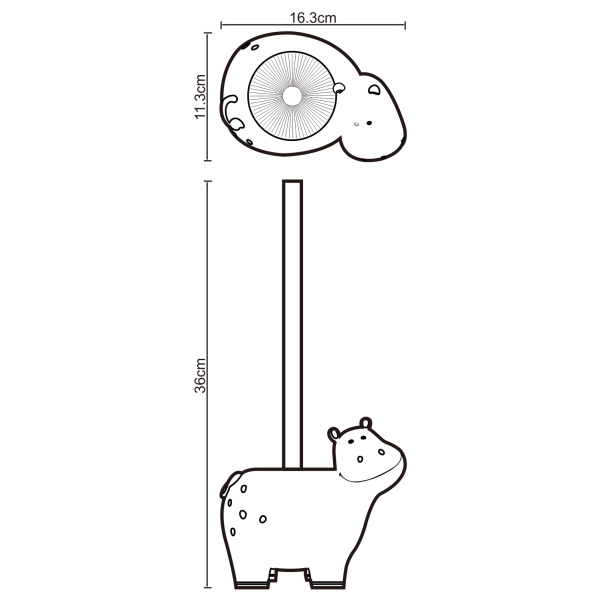 Ершик для унитаза WasserKRAFT Lippe K-8127