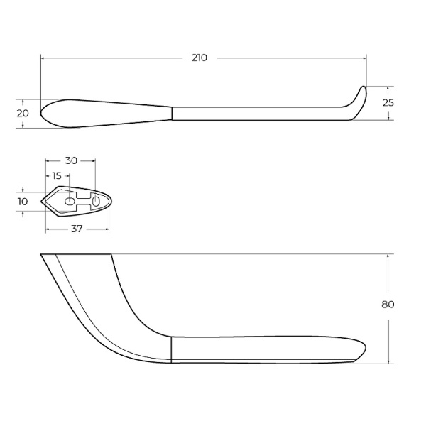 Держатель туалетной бумаги CEZARES LINER-PH-GM