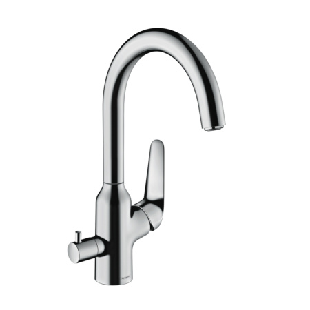 Смеситель для кухни с запорным вентилем для посудомоечной машины Hansgrohe Focus M42 71803000