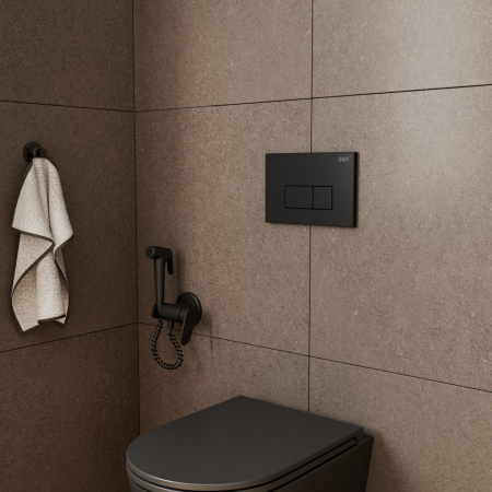 Клавиша смыва D&K Rhein DB1499025 черный