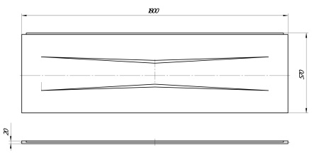 Панель Marka One RAGUZA 180 02раг1880