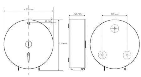 Диспенсер для туалетной бумаги Bemeta Hotel 148312085