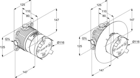 Душевой комплект Kludi Ameo 419300575