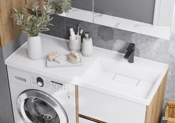 Тумба с фасадом Aquaton Лондри 60 1A2669K1LH0C0