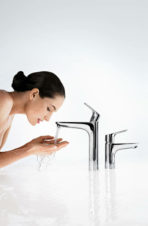 Смеситель для раковины с донным клапаном Hansgrohe Focus 31607000 хром