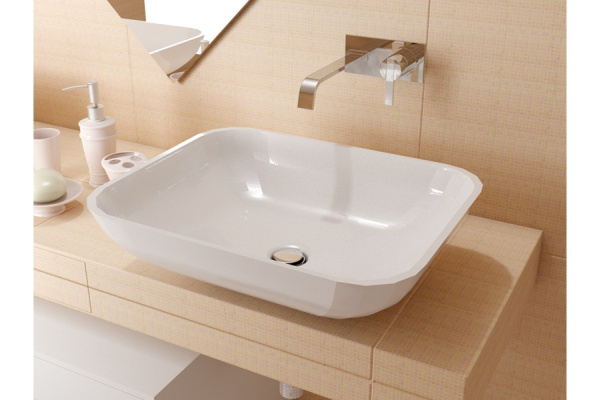 Раковина накладная (45х36) Relisan Notte Гл000011881