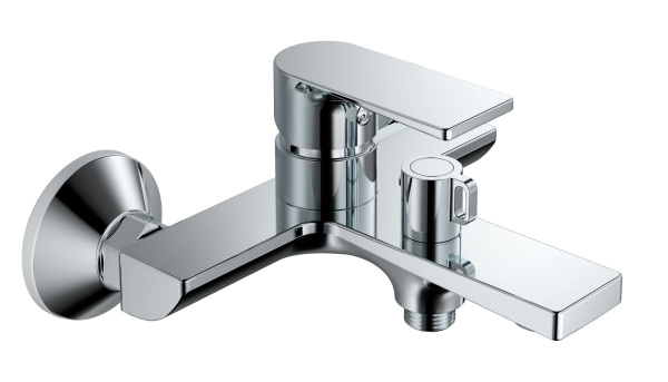 Смеситель для ванны BELZ B679 с аксессуарами, короткий излив (B60679) Смеситель для ванны BELZ B679 с аксессуарами, короткий излив (B60679)