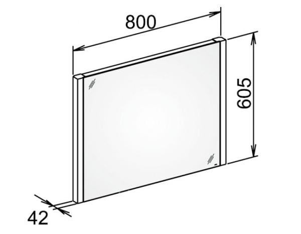 Зеркало с подсветкой Keuco Royal Reflex New 14296002500