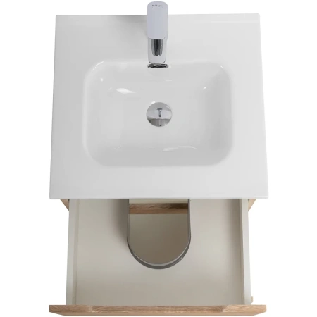 Тумба под раковину BelBagno Etna ETNA-500-2C-SO-WO Rovere Bianco