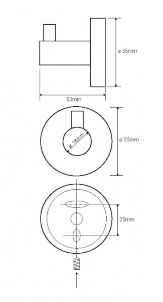 Крючок  Bemeta NEO 104106025