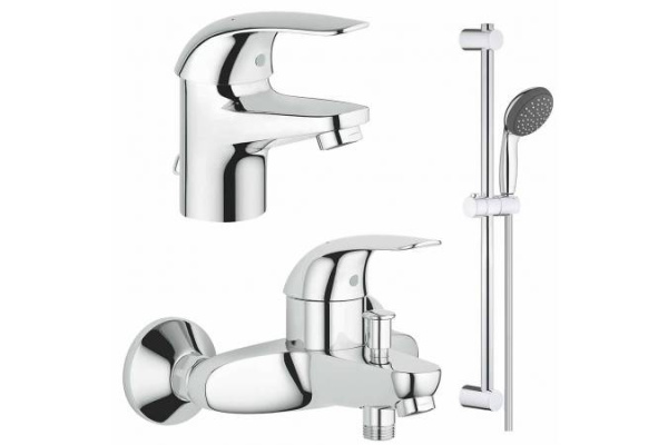 Готовый набор для ванной комнаты GROHE Eco Swift 125054