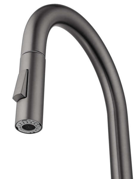 Смеситель для кухни с выдвижным изливом WONZON & WOGHAND, темный графит WW-A20782-BGG Смеситель для кухни с выдвижным изливом WONZON & WOGHAND, темный графит WW-A20782-BGG