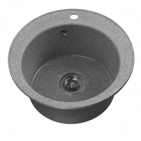 Кухонная мойка Aquaton Шелли 50 1A734732SS230 серый