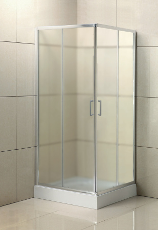 Душевой уголок (80х80) BelBagno UNO-195-A-2-80-P-Cr