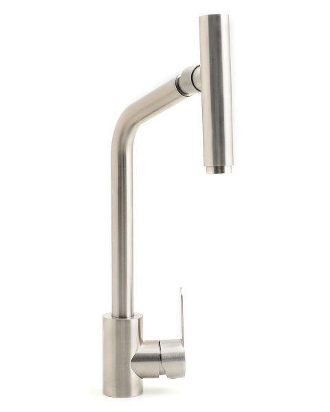 Смеситель для кухни однорычажный Orange Steel M99-009ni никель