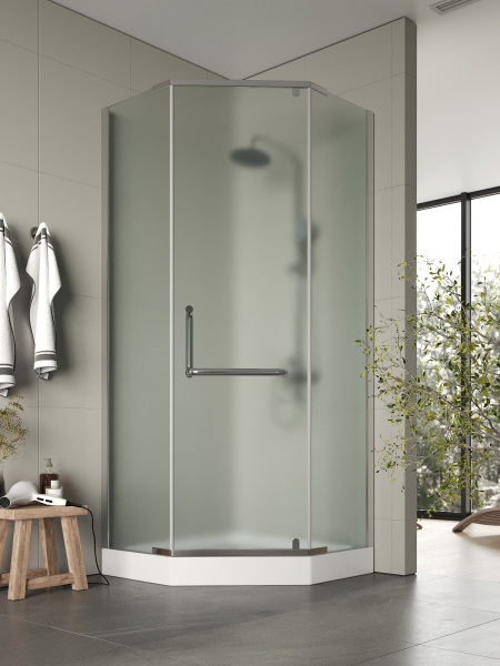 Душевой уголок с поддоном (88х88) Agger A03-090MCR хром