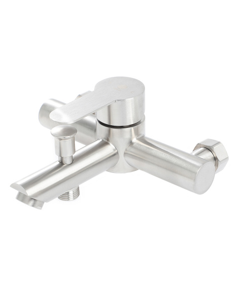 Смеситель для ванны однорычажный Orange Steel M99-100ni никель