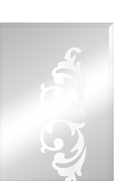 Зеркало подсветкой (60x80) Continent Шоколад Люкс ЗЛП22