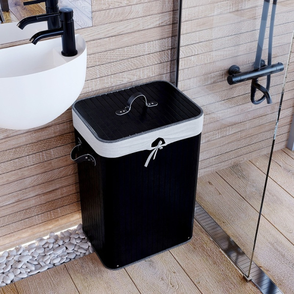 Корзина для белья WasserKRAFT Nuthe WB-910-L