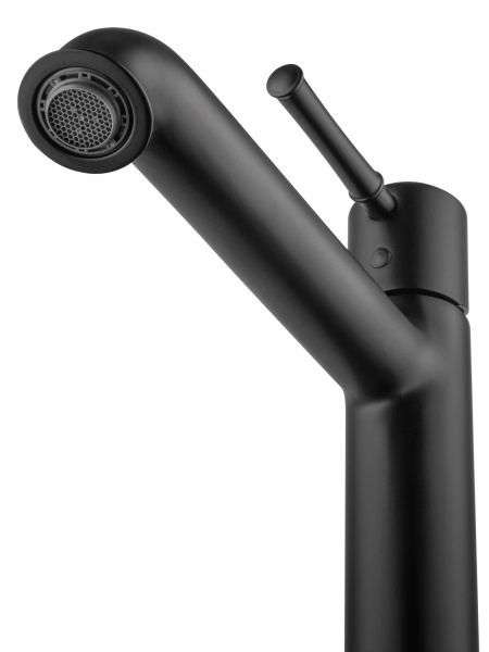 Смеситель для раковины высокий WONZON & WOGHAND TOR, черный матовый WW-88019073-MB Смеситель для раковины высокий WONZON & WOGHAND TOR, черный матовый WW-88019073-MB