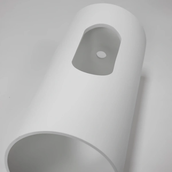 Раковина отдельностоящая ABBER Stein AS2516-H белая матовая