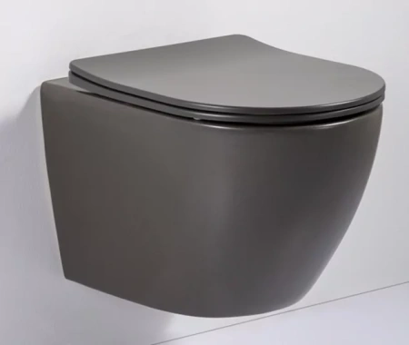 Подвесной унитаз безободковый Gid Tr2122TF-Dgm