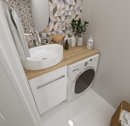 Столешница под стир.машину 1Marka Wash 110 Ц0000004099