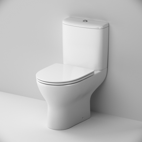 Унитаз-компакт без ободка с сиденьем микролифт Damixa Luna DX46C8600SC